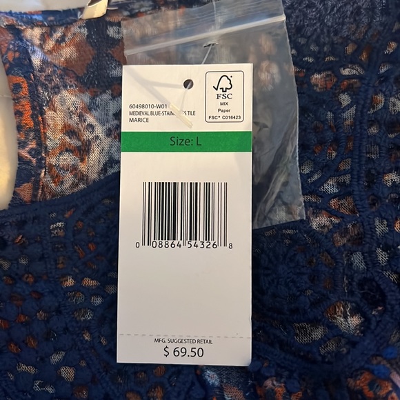 Vintage X America Size L. Long sleeve .New with tags - Picture 2 of 4